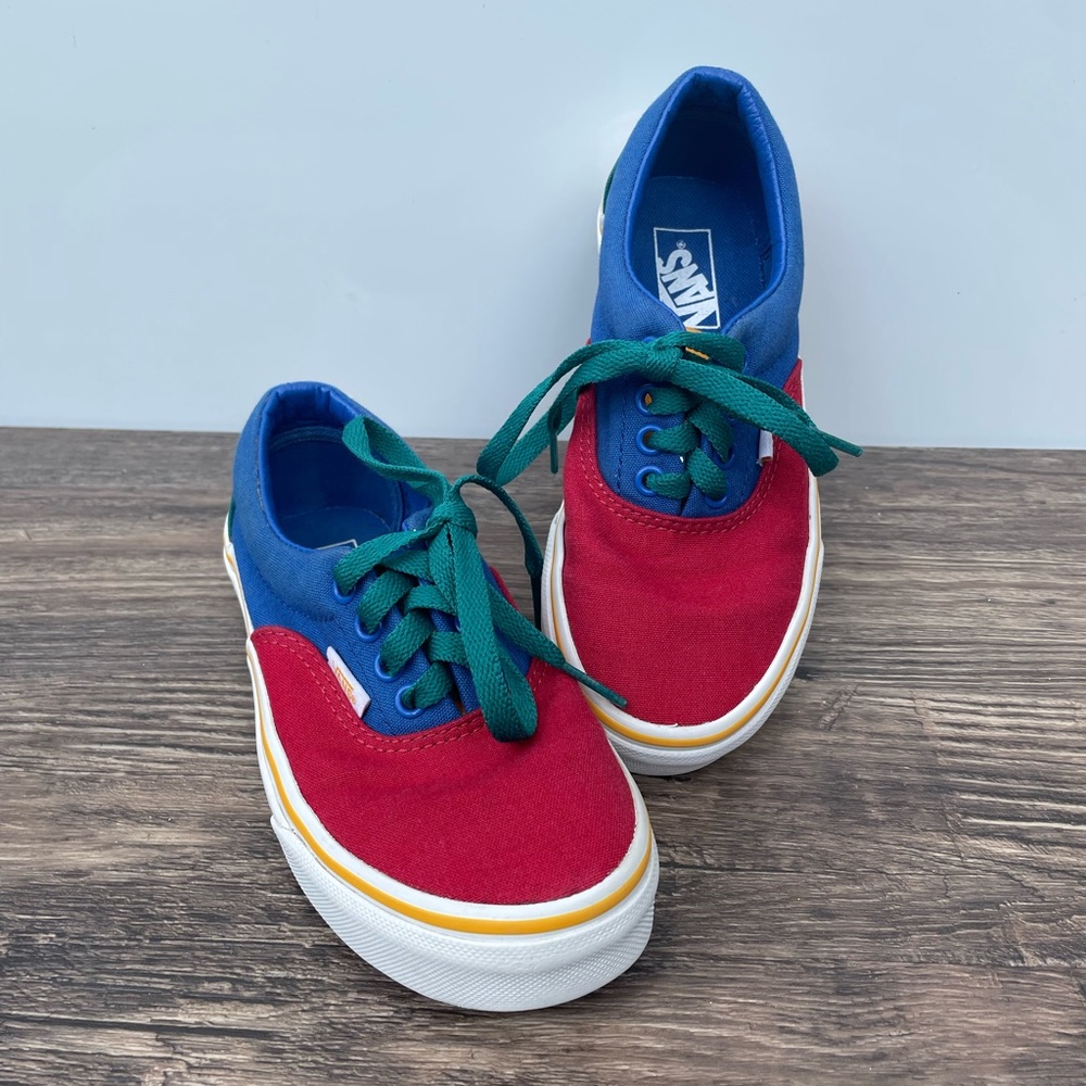 VANS Era Primary Color Block Kids Size 1